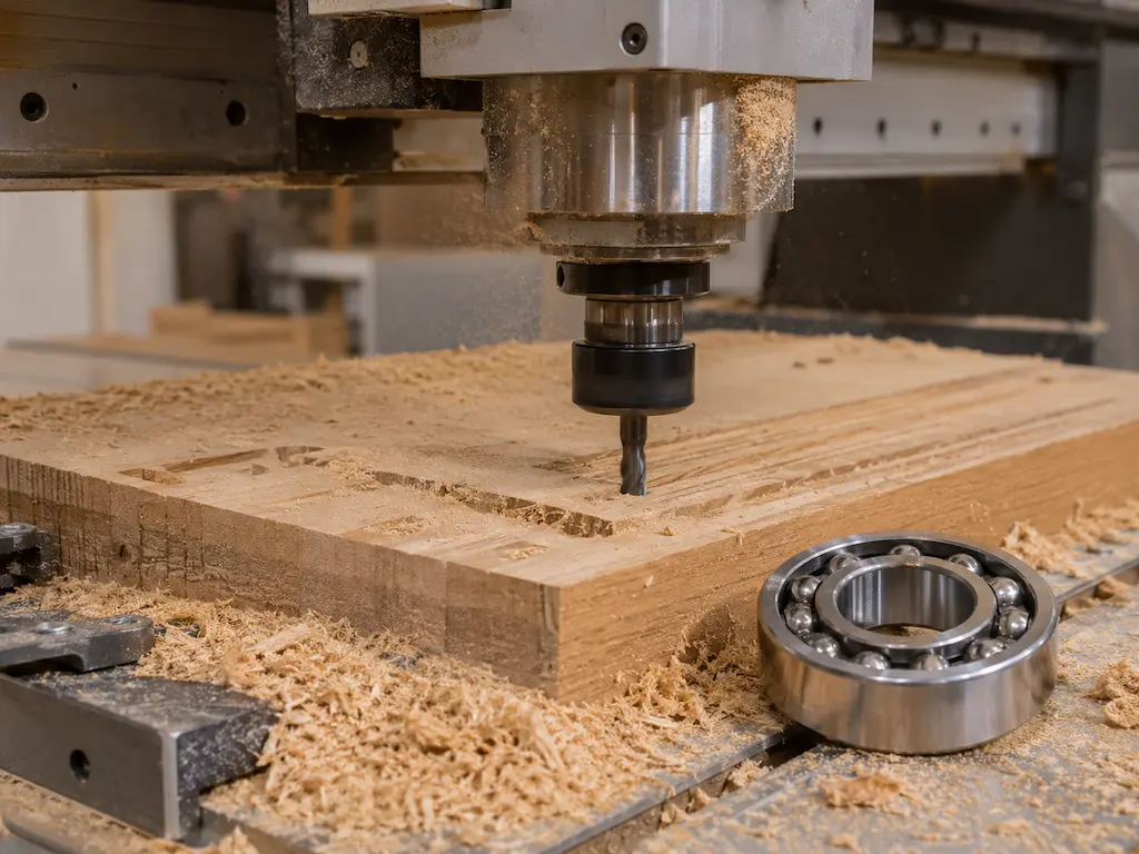 بلبرینگ مناسب دستگاه CNC چوب، سنگ و فلز چه تفاوتی دارد؟ 1 بلبرینگ مناسب دستگاه CNC چوب،