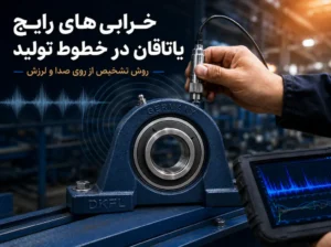 لیست بیشترین خرابی‌ یاتاقان ها در خطوط تولید و روش تشخیص از روی صدا و لرزش